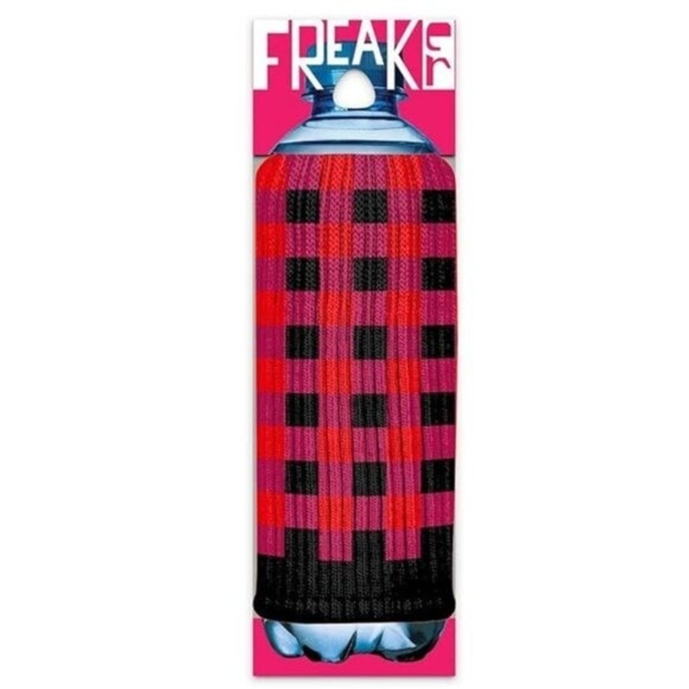 FREAKER Lumbersmack Plaid Bottle / Can Koozie Insulator Sweater NWT